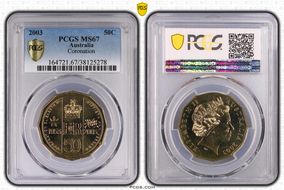 2003 50C Coronation MS67