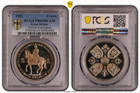 1953 Crown S-4136 Coronation PR65DCAM