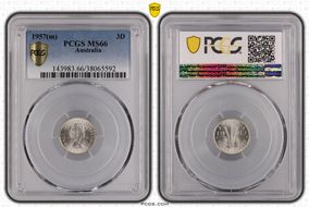 1957(m) 3D MS66