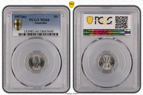 1957(m) 3D MS66