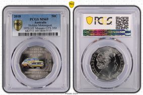 2018 50C Holden Motorsport Colorized 1970 HT Monaro GTS 350 MS69