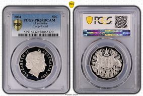 2004 50C Large Head PR69DCAM