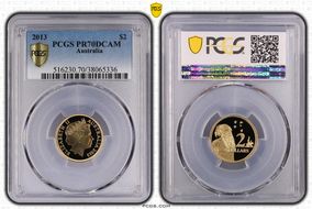 2013 $2 PR70DCAM