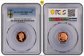 1989 1C PR70DCAM