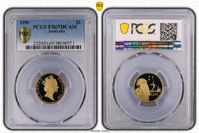 1996 $2 PR69DCAM