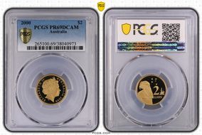 2000 $2 PR69DCAM