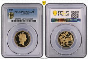 1985 $1 PR69DCAM