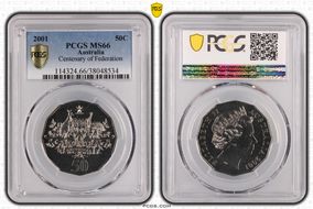 2001 50C Centenary of Federation MS66