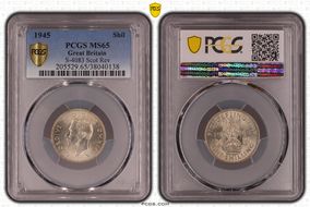 1945 Shil S-4083 Scottish Rev MS65
