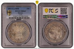 1893-Ca MM 8 R Ca76 MS63