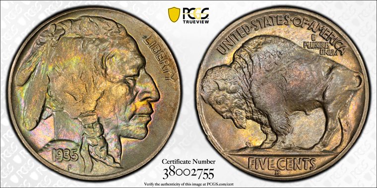 Cert 38002755 - Coin Image