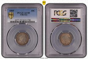 1805 10C 4 Berries AU55