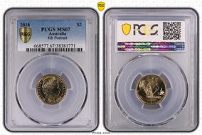 2018 $2 4th Portrait MS67