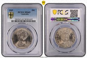 1969 50C MS65