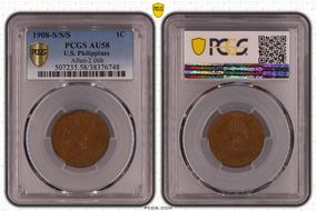 1908-S/S/S 1C Allen-2.06b AU58BN