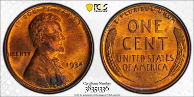 1934 1C DDO FS-101 MS65RD