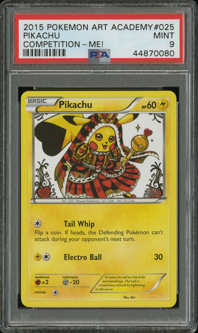 TCG, 2015 Pokemon Art Academy Competition Run Published Set