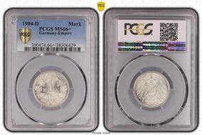 1904-D Mark J-17 MS66+