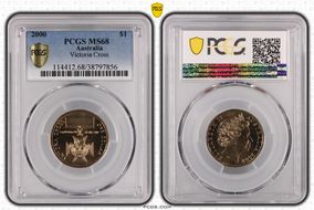 2000 $1 Victoria Cross MS68