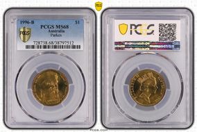 1996-B $1 Parkes MS68