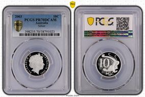 2003 10C Silver PR70DCAM