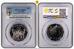 2014 50C Australian Flying Corps MS69