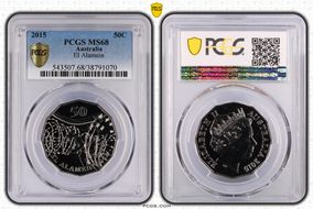 2015 50C El Alamein MS68