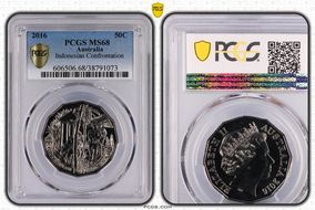 2016 50C Indonesian Confrontation MS68