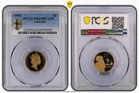1998 $2 PR69DCAM