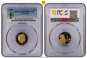 2000 $2 PR69DCAM