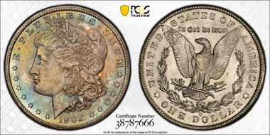 1902-O $1 MS66