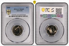 2005 $2 MS69