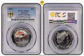 2016 50C Holden Heritage Colorized LJ Torana GTR XU 1 MS69