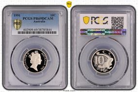 1991 10C PR69DCAM