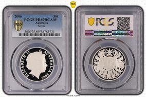 2006 50C KM-821  Ag PR69DCAM