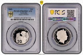 2005 20C End of WWII PR69DCAM