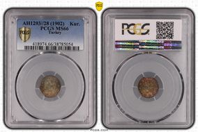 AH1293//28 (1903) Kurush KM-735 MS66