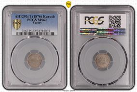 AH1293//1 (1876) Kurush KM-710 MS62