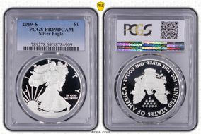 2019-S $1 Silver Eagle PR69DCAM