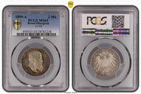 1899-A 2 Mk J-118 MS65