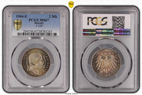 1904-E 2 Mk J-129 MS67