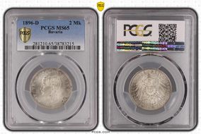 1896-D 2 Mk J-45 MS65