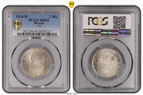 1914-D 2 Mk J-51 MS65