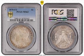 1878-CC $1 MS63