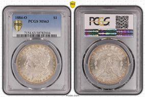 1884-O $1 MS63