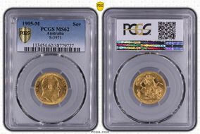 1905-M Sov S-3971 MS62