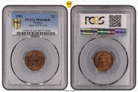 1902 2C Gad-107 F-110 MS64RB