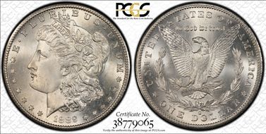 1889-S $1 MS66+