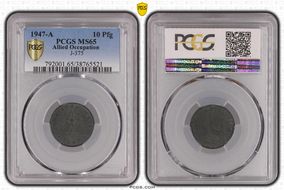 1947-A 10 Pfg J-375 MS65