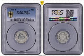 1916-J 1/2 Mk J-16 MS64
